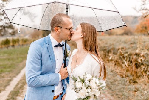 hochzeit regen