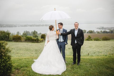 hochzeit regen